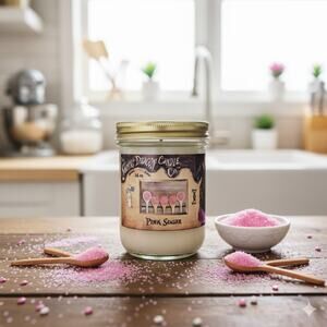 Pink Sugar - 16 oz Coconut Wax Candle